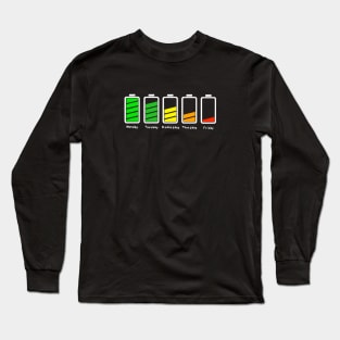 Battery evolution Long Sleeve T-Shirt